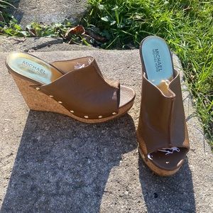 MICHAEL Michael Kors Cork Wedge